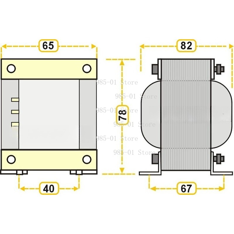 Tube Amplifier Part - 120W HiFi Netzteil für Röhrenverstärker und