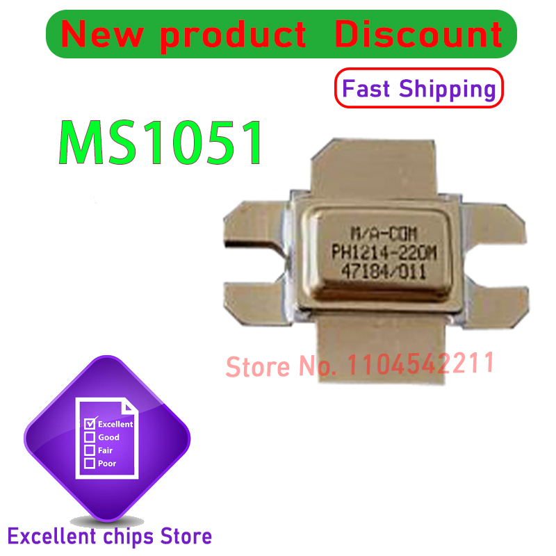 Tube Amplifier Part - MS1051 Hochleistungs-Hochfrequenz-RF-Leistungsverstärkertransistor, Mikrowellenteil, Hochfrequenzröhre, Feldeffektröhre, 1