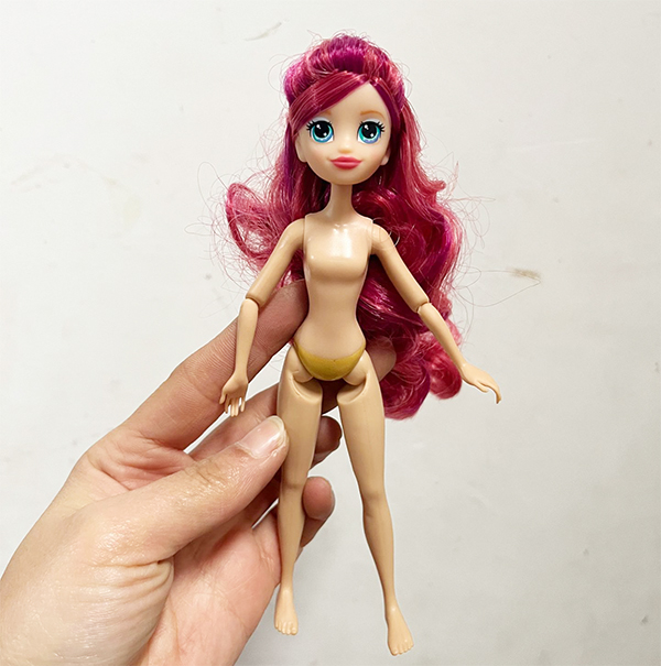 Vintage Collectible Baby Dolls - Seltene Vintage Rot Haar Mädchen Puppe