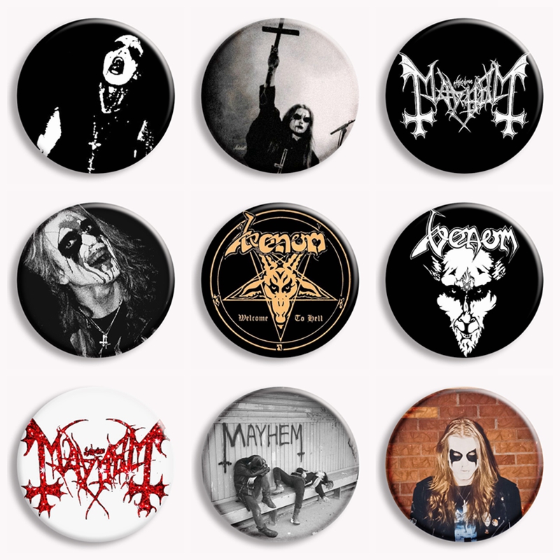 Rock Mayhem Band Soft Button P – Vintage Collectible Buttons Bewertung und Preis