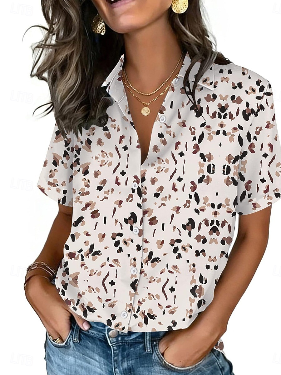 Damen-Hemd mit Punktmuster und – Vintage Collectible Buttons Bewertung und Preis