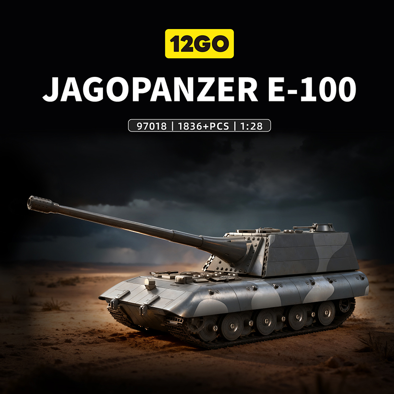 1836-teiliges MOC E-100 Panzer – Vintage Collectible Toys Bewertung und Preis