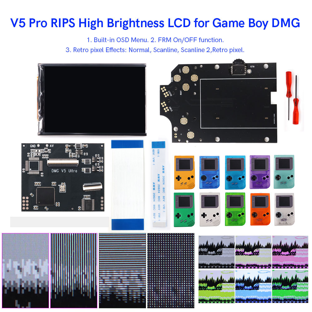 HISPEEDIDO Für GB Dmg V5 Pro 3 – Vintage Game Collection Bewertung und Preis