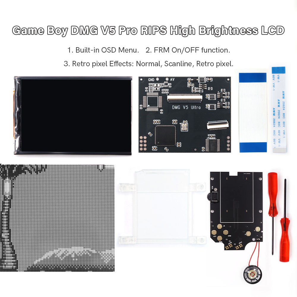 HISPEEDIDO Für GB Dmg V5 Pro 3 – Vintage Game Collection Bewertung und Preis