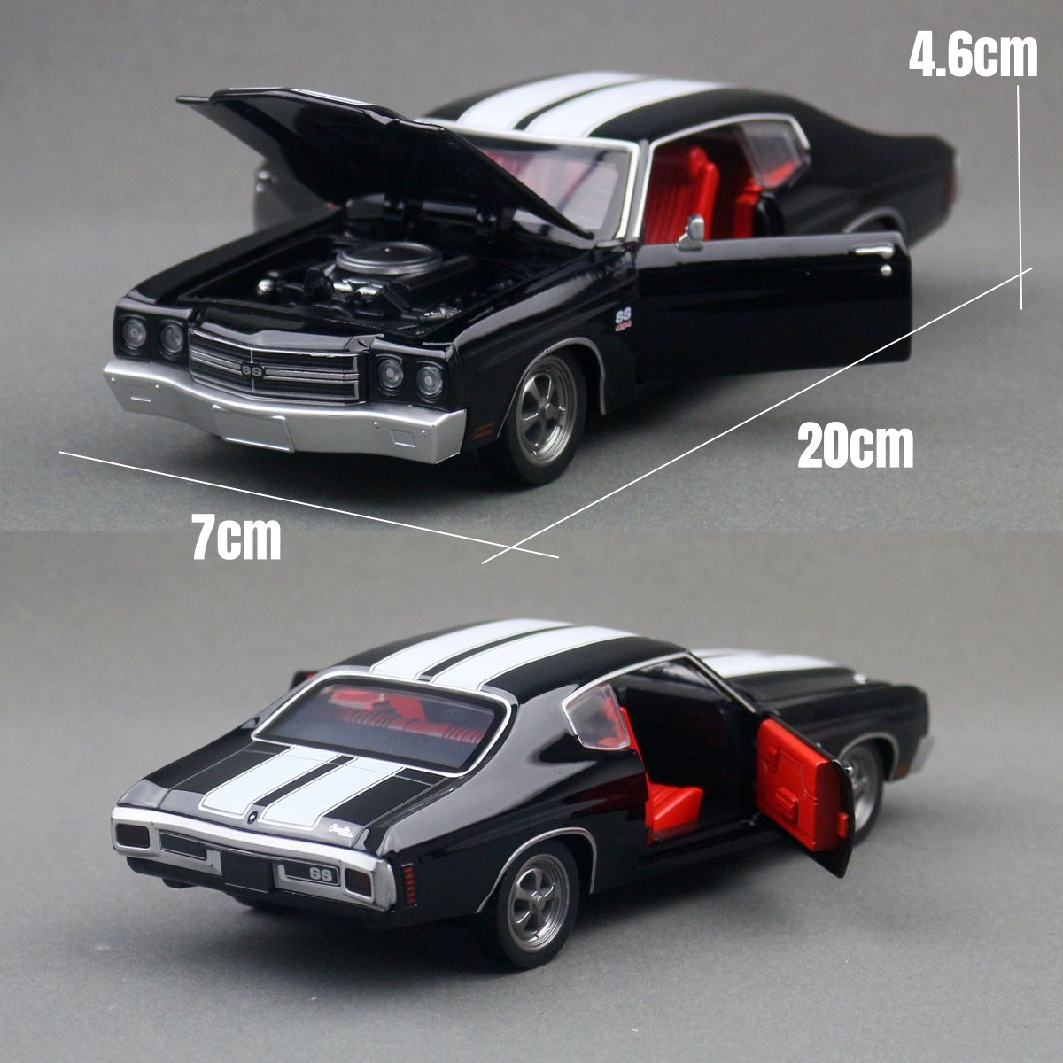 1/24 Chevrolet Chevelle 454 19 – Vintage Collectible Toys Bewertung und Preis